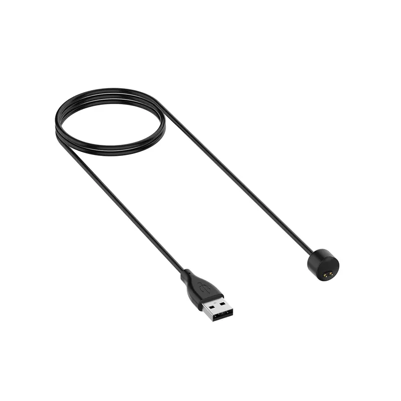 샤오미 미 밴드 5 용 고속 USB 충전 케이블 어댑터, 샤오미 미 밴드 6 스마트 팔찌 충전기 와이어 교체