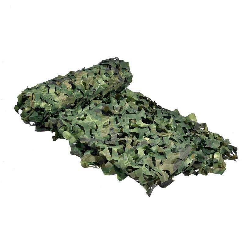 Camouflage Nets, Woodland Troop Training Shade Nets, Hunting Concealment Nets, Car Tent Shades, Camping, Yard Decor and Awnings