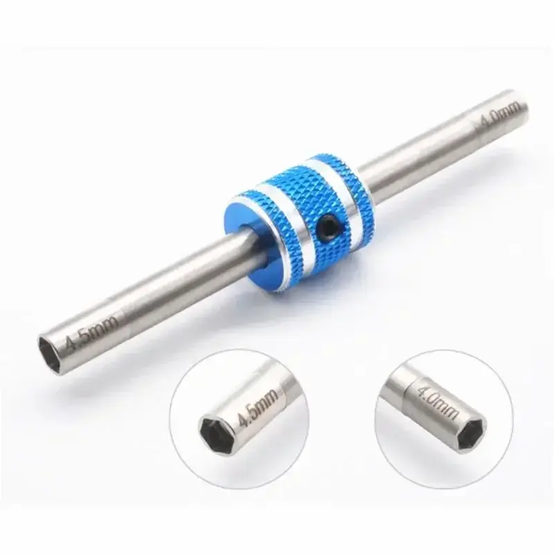4wd Hexagonal Turnbuckles 4-4.5mm Self-made Parts For Tamiya Pro Tool For Installing and Removing Nut