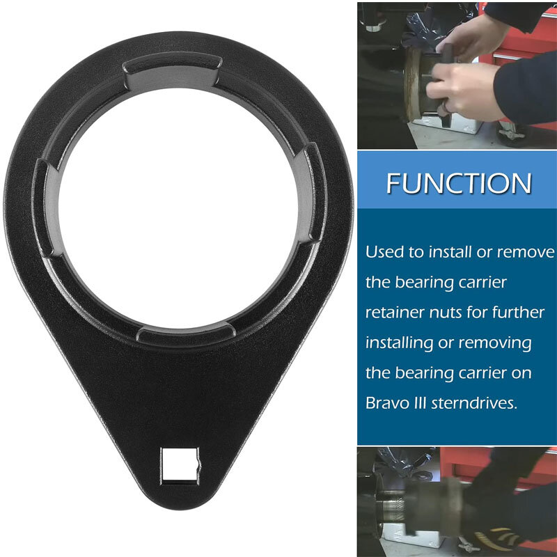 Bravo 3 Tool Bearing Retainer Install Tool for Bravo 3 Replaces 91-8053741 805374-1 Bearing Retainer Wrench