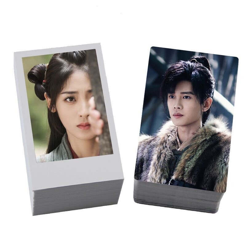 100PC Allen Ren Jialun Xing Fei Poster Lomo Cards TV Burning flashes Wu Geng Drama Stills foto Pai Li De Meal Bus Card Sticker