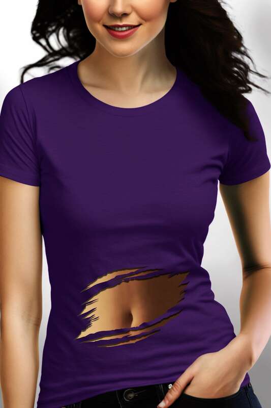 Camiseta de manga curta feminina, impressão 3D, camisa de verão, roupa sexy de vento, novo, 2024