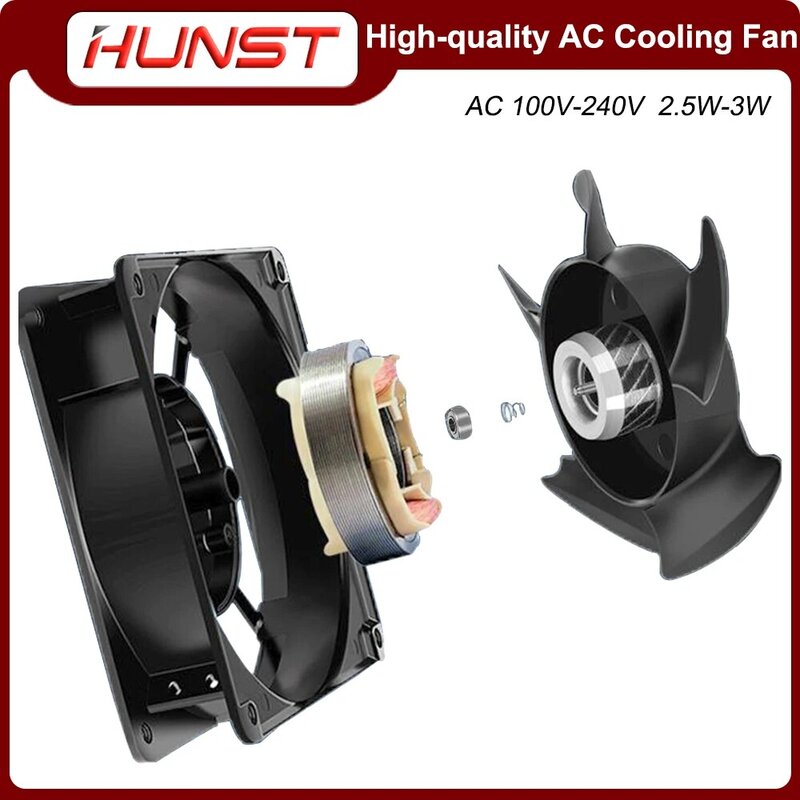 Henst-ventilador de refrigeración Industrial CN8025E2HB, 80x80x25mm, 100-240V, CA 2,5 W-3W, alta calidad