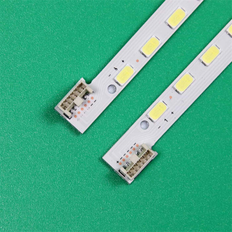 Barras de iluminação novas da tevê do diodo emissor de luz dos jogos de 2 pces para tiras de luz de fundo do lg 32lh35fd-sf 32lv2500 32lv3400-zg 32lv5590 32lv571s-za