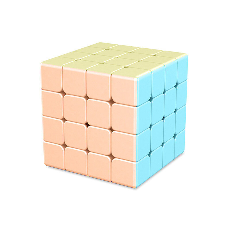 Cubo mágico sin pegatinas para niños, rompecabezas profesional de alta calidad, 2x2, 3x3, 4x4, 5x5, Macaron