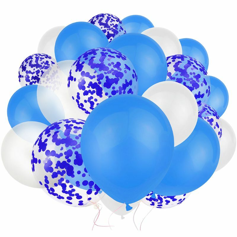 Juego globos látex, 63 Uds., suministros decoración para fiestas, graduación, boda, cumpleaños, decoración para Baby