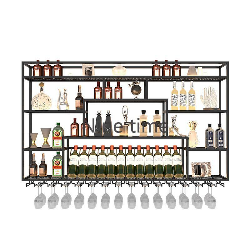 Armarios de vino de Whisky para bebidas, armario montado en la pared para sala de estar, cocina, esquina, Bar, Club, pequeña, única, decoración del hogar