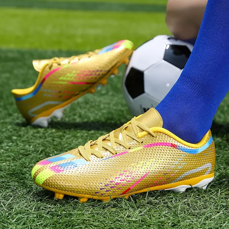 Men Original Soccer Cleats Shoes Wearable Turf Futsal Shoes Male Society Training Free Shipping Adult Football Boots Sneakers
