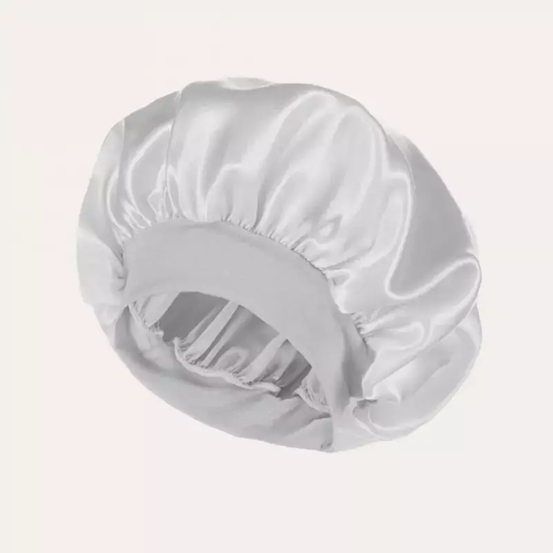 Satin Hat Sleep Silk Round Fabric Protect Hair Comfort Hair Night Anti-frizz Sleeping Hat Four Seasons Breathability Sleep Cap