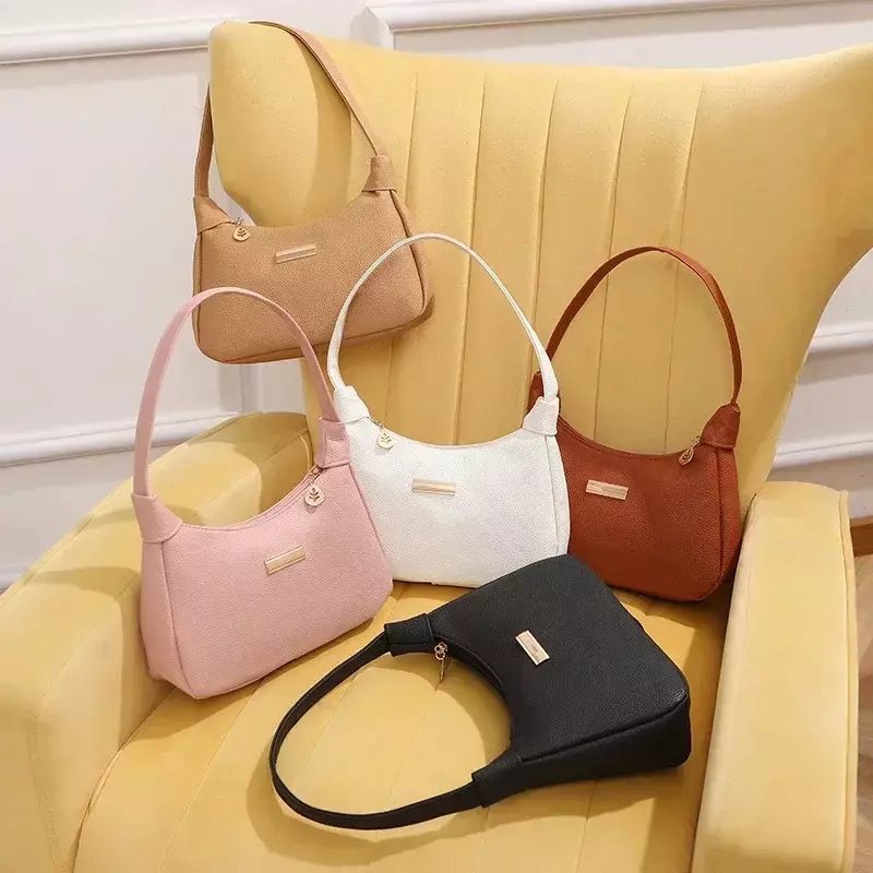 BBA140 2023 модная свежая и милая Блестящая декоративная сумка с узором Личи, оптовая продажа, нишевая дизайнерская женская сумка