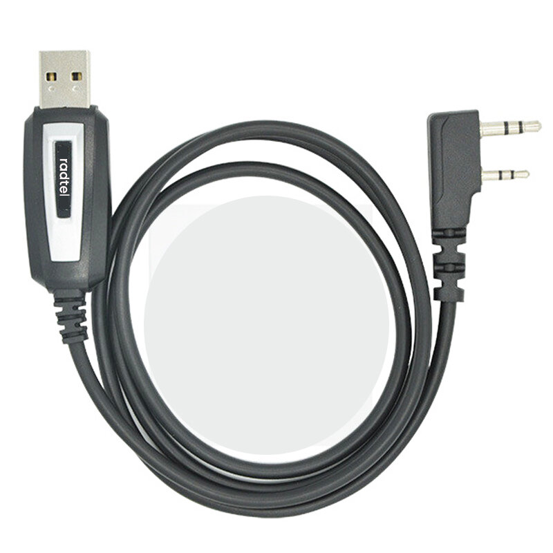Radtel-Cable de programación USB para walkie-talkie, Cable de programación para Radtel RT-490, RT-470, RT-470L, RT-420, RT12, RT-890, RT-830
