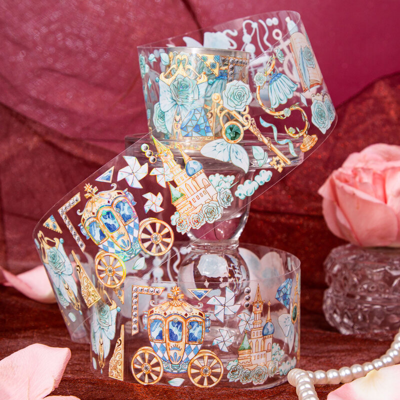 4packs/LOT Rococo's Fantasy series markers photo album decoration PET tape