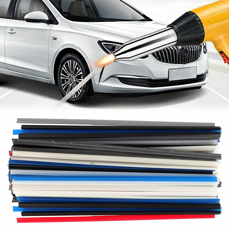 Plástico Welding Rod Kit, adequado para o reparo plástico do amortecedor do carro, PP, PVC, ABS, 60 Pcs