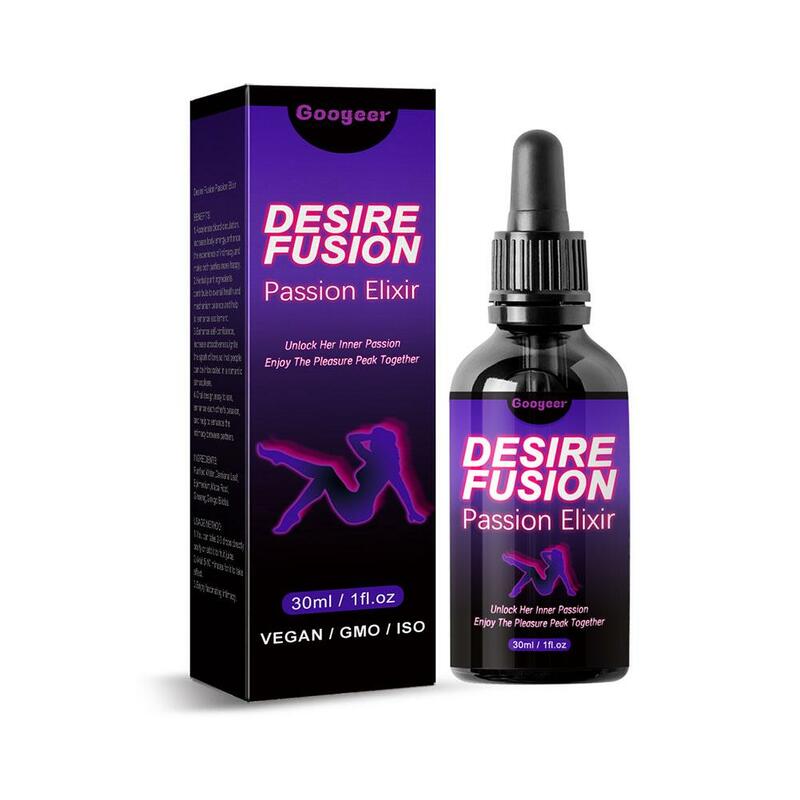 Desire Fusion Passion Elxir Libido Booster 여성용, 자신감 향상, 매력 향상, 점화 더 러브 스파크, 30ml