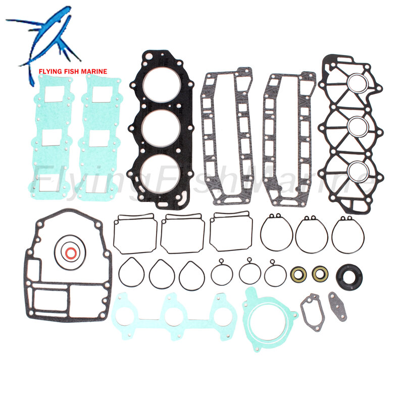 Outboard Motor Kits/A2 Kits/A1/00 18-4419 18-4407 kepala daya kit Gasket untuk Yamaha 3 silinder 40HP 50HP