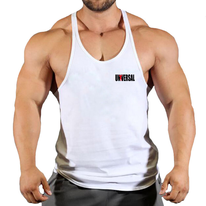 mens tank tops shirt gym tank top fitness clothing vest sleeveless cotton man canotte bodybuilding ropa hombre man clothes wear