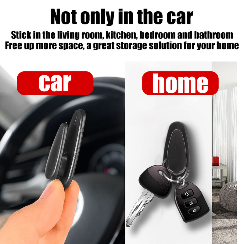 Self-adhesive Reusable Storage Clip For Key Charging Cable Headphone Line Universal Car Home Wall Mount Cable Organizer Hooks