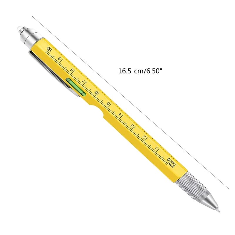 Set pena Multi alat 9 in 1 untuk pria, stoking Natal 9 in 1 multifungsi, pena pulpen gadget