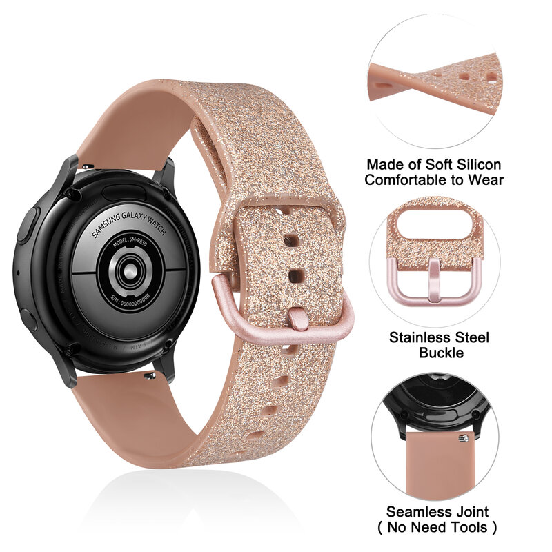 Bracelet en Silicone 20mm 22mm pour Huawei Watch GT 3 42mm 46mm/GT Runner/GT 2 Pro/GT 3 Pro