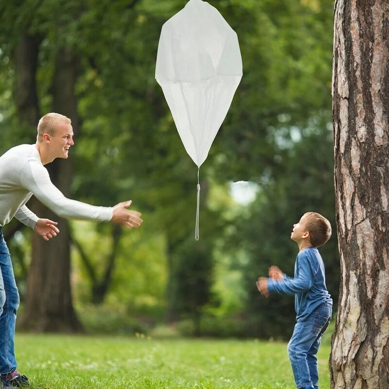 Paracaídas de mano para niños, juguete para niños al aire libre, juguetes con mosca, fiesta de lanzamiento gratis