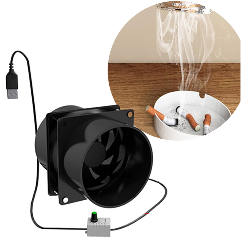 Kleine USB-Dunstabzugshaube tragbare Haube Rauch absorber Installation freie Dunstabzugshaube Ventilator für Küchen grill