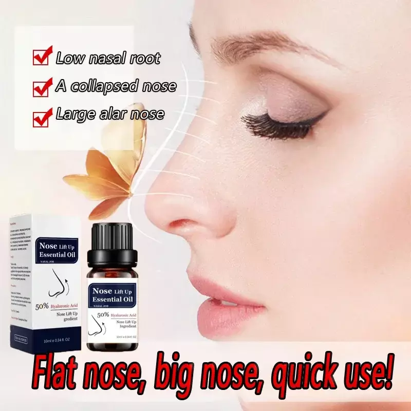 Menaikkan hidung, minyak esensial Perawatan alami tipis lebih kecil hidung tinggi tinggi