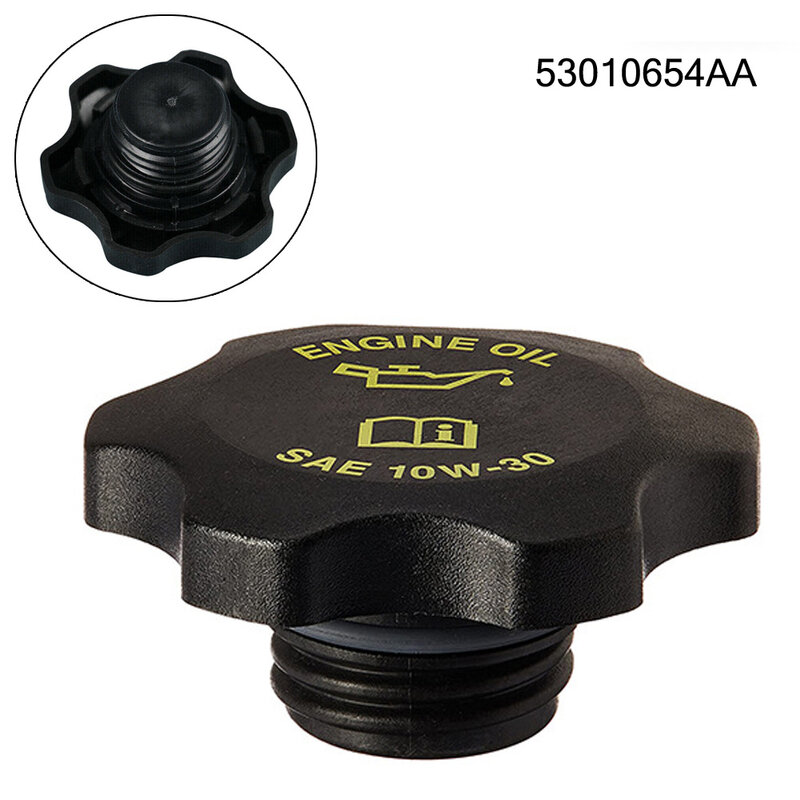 Engine Oil Fill Filler Cap Auto Accessories.replace Oil Filter Cap Engine 1994-2006 1pcs 4.0L 53010654AA Front New