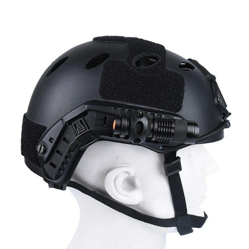 ยุทธวิธีทหาร Fast Helmet Light WADSN ยุทธวิธี AIrsoft Strobe Consant Momentary หมวกกันน็อกสีขาว Scout Light
