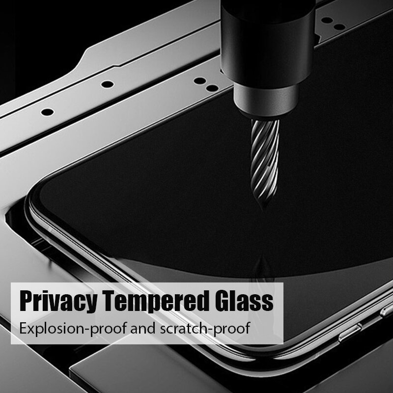 Proteggi schermo Anti spia per Xiaomi Poco X3 Pro M3 F3 GT Privacy Glass su Xiaomi Redmi Note 10 9 8 Pro 10s 9s 8T 8 7 9A 9 9C 9T