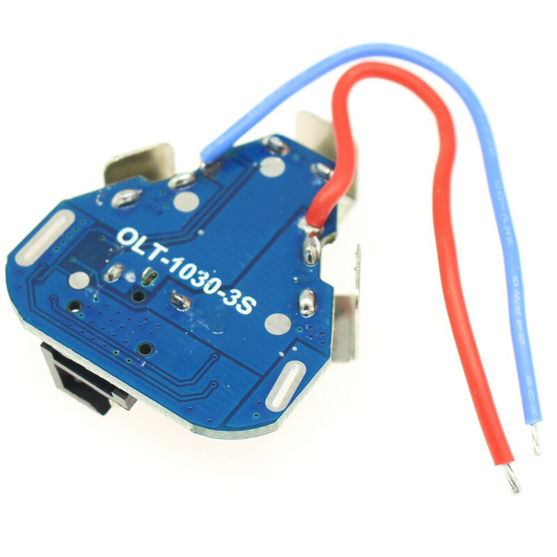 BMS Lithium Battery Protection Board, Equalizer Board para furadeira elétrica, Over Discharge, 3S, 12.6V, 8A, 40A, ± 5A