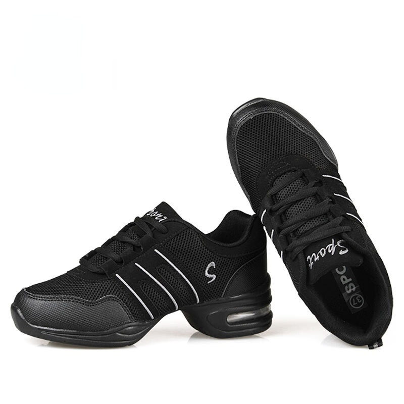 Jazz Sepatu Dansa Wanita, Sneaker Zapatos De Baile Sepatu Hip Hop Wanita Sepatu Kasual Olahraga Modern Perempuan