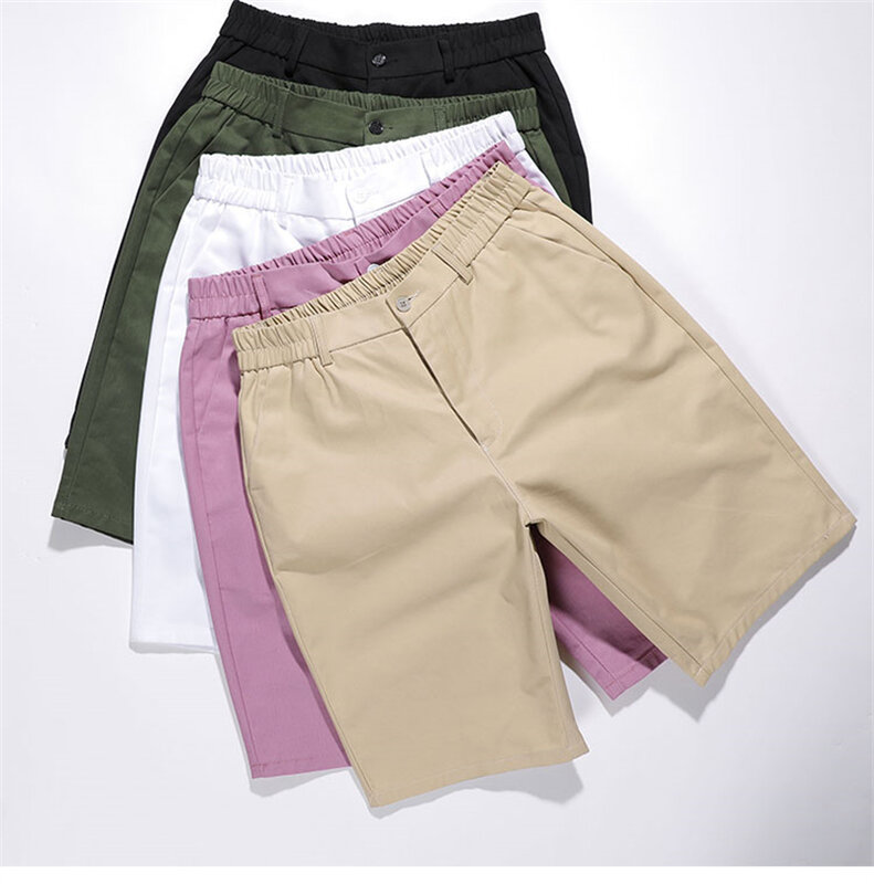กางเกงขาสั้นสไตล์อเมริกันแนวสตรีทห้าจุดสำหรับผู้ชายดีไซน์ฮาราจูกุสวมใส่สบายเครื่องมือกลางแจ้ง E161ฤดูร้อน