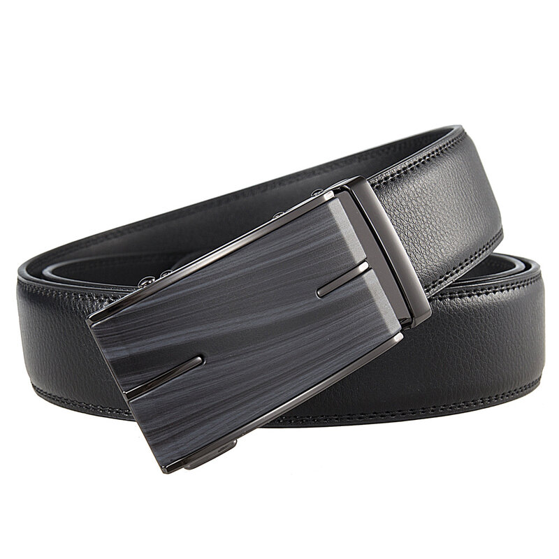 Plyesxale-حزام جلد طبيعي للرجال ، حزام خصر غير رسمي ، أحزمة مصممة فاخرة ، جان رجالي عالي الجودة ، B1550 ،