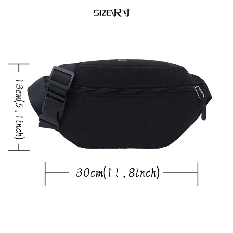 Men's Chest Bag New Ladies Fashion Casual Outdoor Sports One Shoulder Messenger Waist Bag Safety Travel Wallet fanny pack