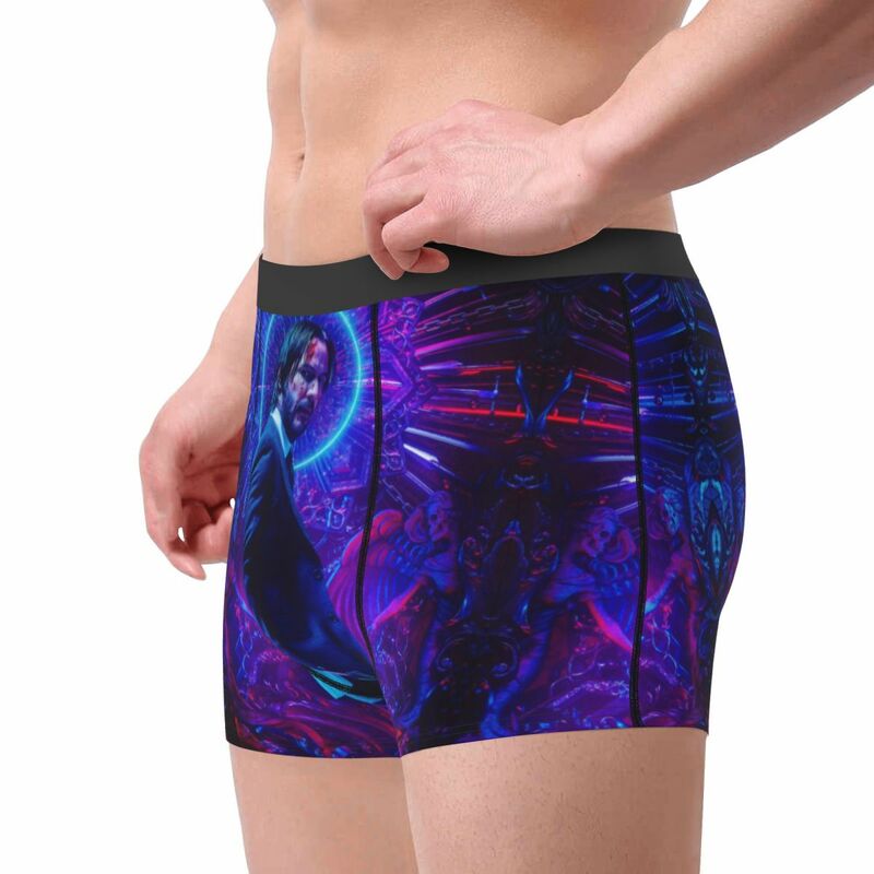 Keanu Reeves Mencosy Boxer Briefs Underwear Highly Breathable Top Quality Birthday Gifts