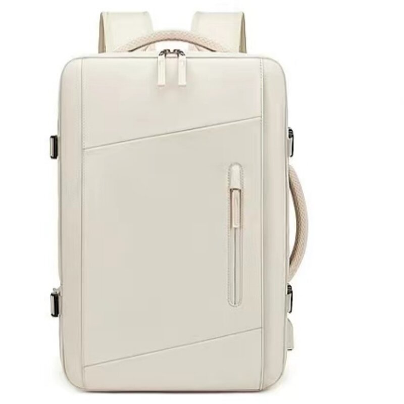 Mochila de viaje expandible de gran capacidad para hombre, bolsa de equipaje separada en seco y húmedo, mochila de negocios para computadora