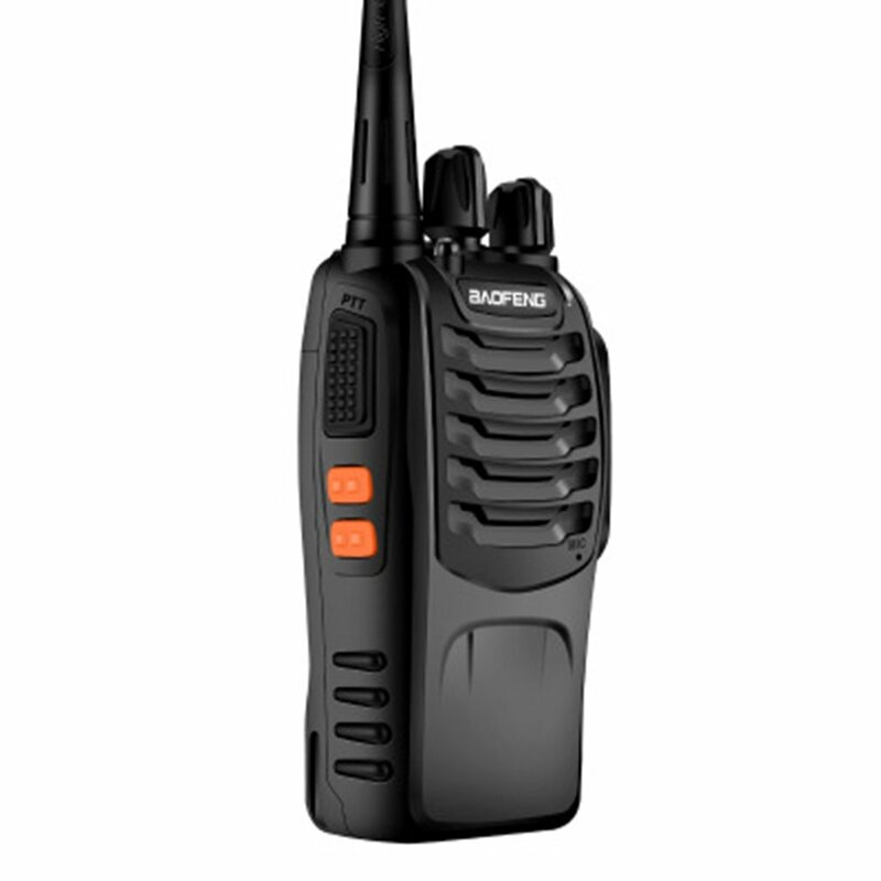 1 buah 888S walkie talkie 888s 400-470MHz 1500mAh 16 saluran portabel radio dua arah dengan penerima suara 888s
