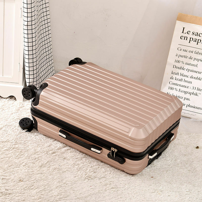 PLUENLI Ultra-Light Luggage Men's and Women's Student Suitcase Boarding Bag Universal Wheel Trolley Case Password Suitcase