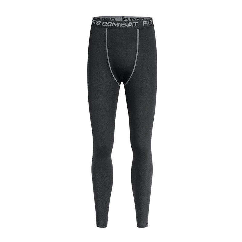 1PC Short 3  Long Unisex Legging Tight Gym Running Fitness Men Compression Pants Adult Sport Pants M L  Quick-drying Pants New