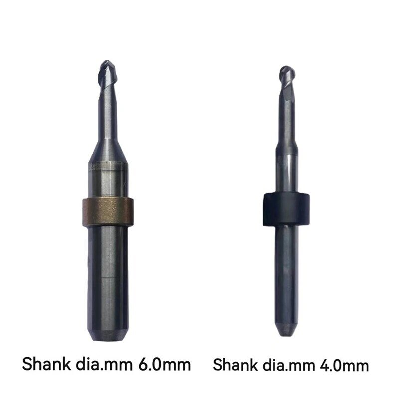 Broca de metal coroa de moagem dental burs apto para xtcera máquinas-ferramenta de corte cadcam