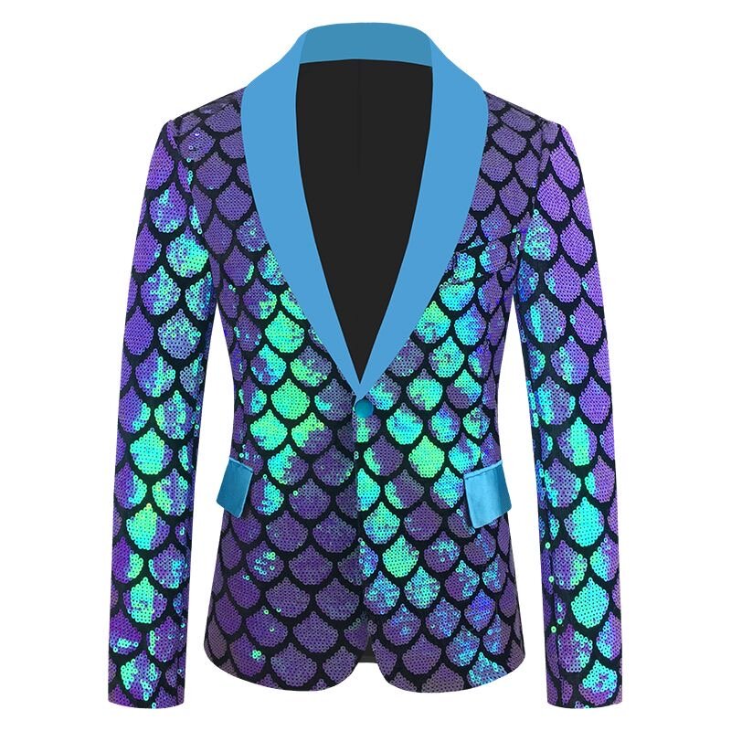 Xx521 новый мужской сценический костюм, одежда для выступлений с блестками для певицы