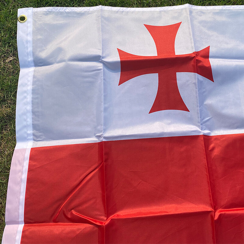 Kostenloser Versand Georgia flagge 90*150cm Georgia Polyester Hängen Flagge und Bannes 2 Seiten Gedruckt Home flagge