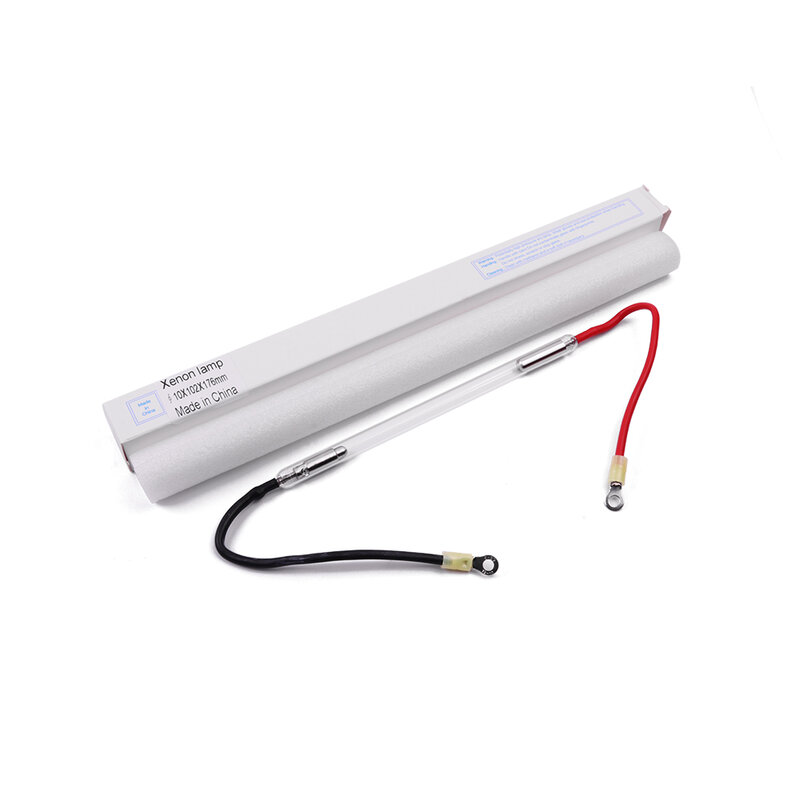 Lámpara de Flash de tubo láser para depilación, arco de xenón Nd Yag, 10x102x176x207Mm, 2 unidades
