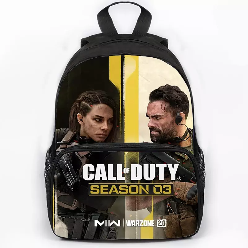 Call Of Duty Warzone mochila para niños y niñas, mochila escolar para regreso a la escuela, mochilas escolares para estudiantes, regalos para niños