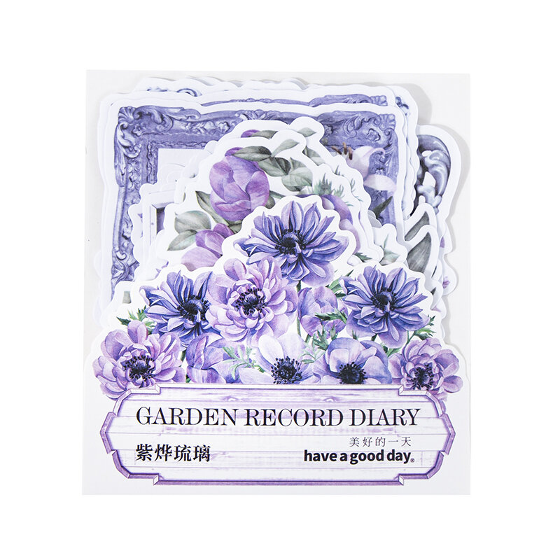 6paks/LOT Set di dischi da giardino serie retro pennarelli album fotografico decorazione carta mascheratura adesivo washi
