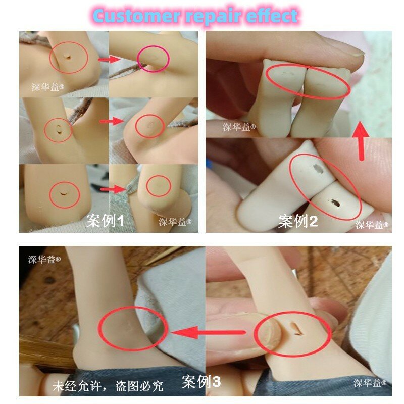 TPE doll repair agent doll repair glue silicone model repair solution does not harden or whiten
