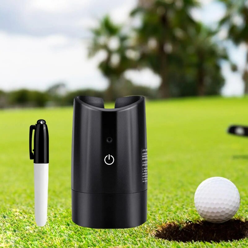 Delineador de bolas de Golf con bolígrafo, trazador de pelota de Golf multifuncional, marcador
