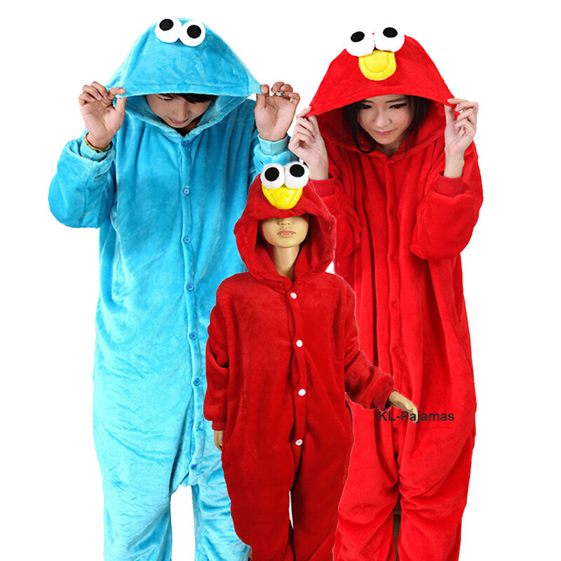 Pijama de una pieza de dibujos animados para adultos, disfraz de Cosplay de animales para Halloween y Navidad, ropa de dormir de Anime cálida para hombres y mujeres