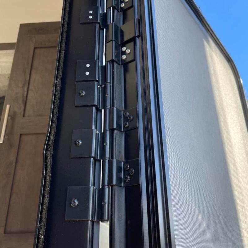 Legierter Stahl schwarz rv Eingangstür Reibungs scharnier Kit für Sattel auflieger Wohnmobil