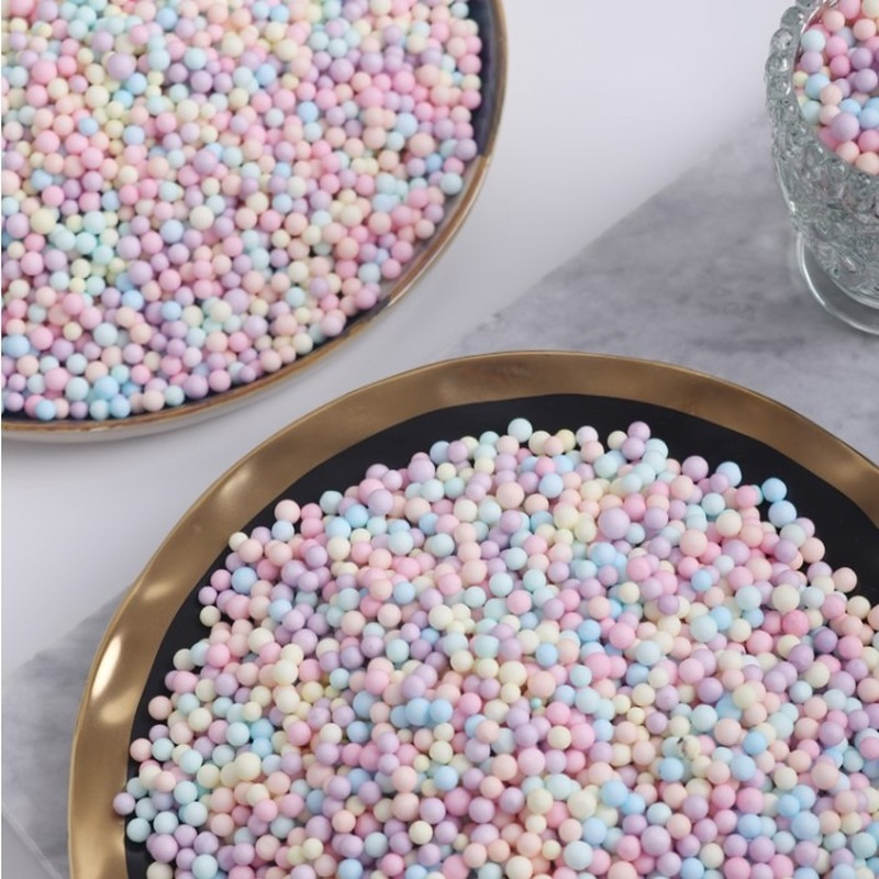 Colorful Foam Ball Gift Box Filler Candy   Packing Supplies Birthday Party Decorations Wedding Flower  
